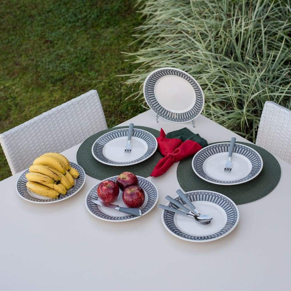 Actual 6 Piece Dinner Plate Set